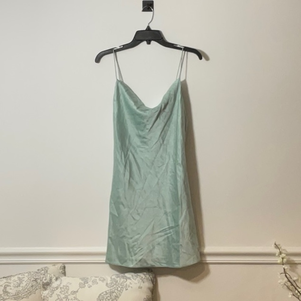 Alice + Olivia Light Blue Mini Dress